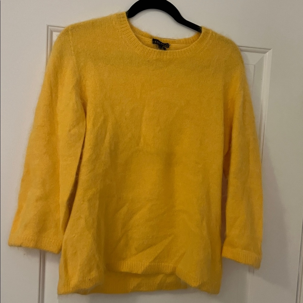 Escada Vibrant Yellow Knitwear